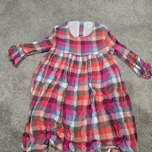 Gymboree Multicolor Plaid Dress